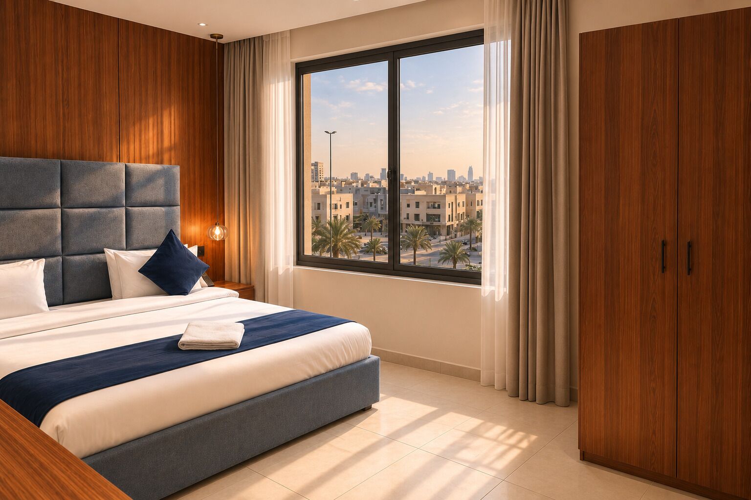 Deluxe Suite, City View | Iron/ironing board, free WiFi