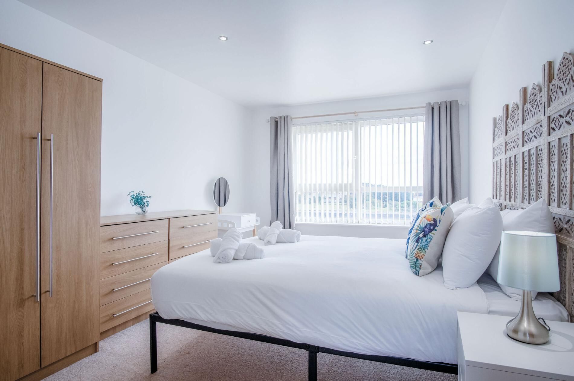 Apartemen (3 Bedrooms) | 3 kamar tidur dan seprai linen