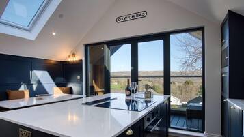 Microwave, oven, high chair