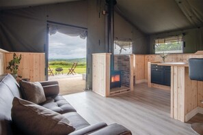 Studio (1 Bedroom) | Floor plan - Paviland - Safari Glamping Tent - Llangennith (Swansea)
