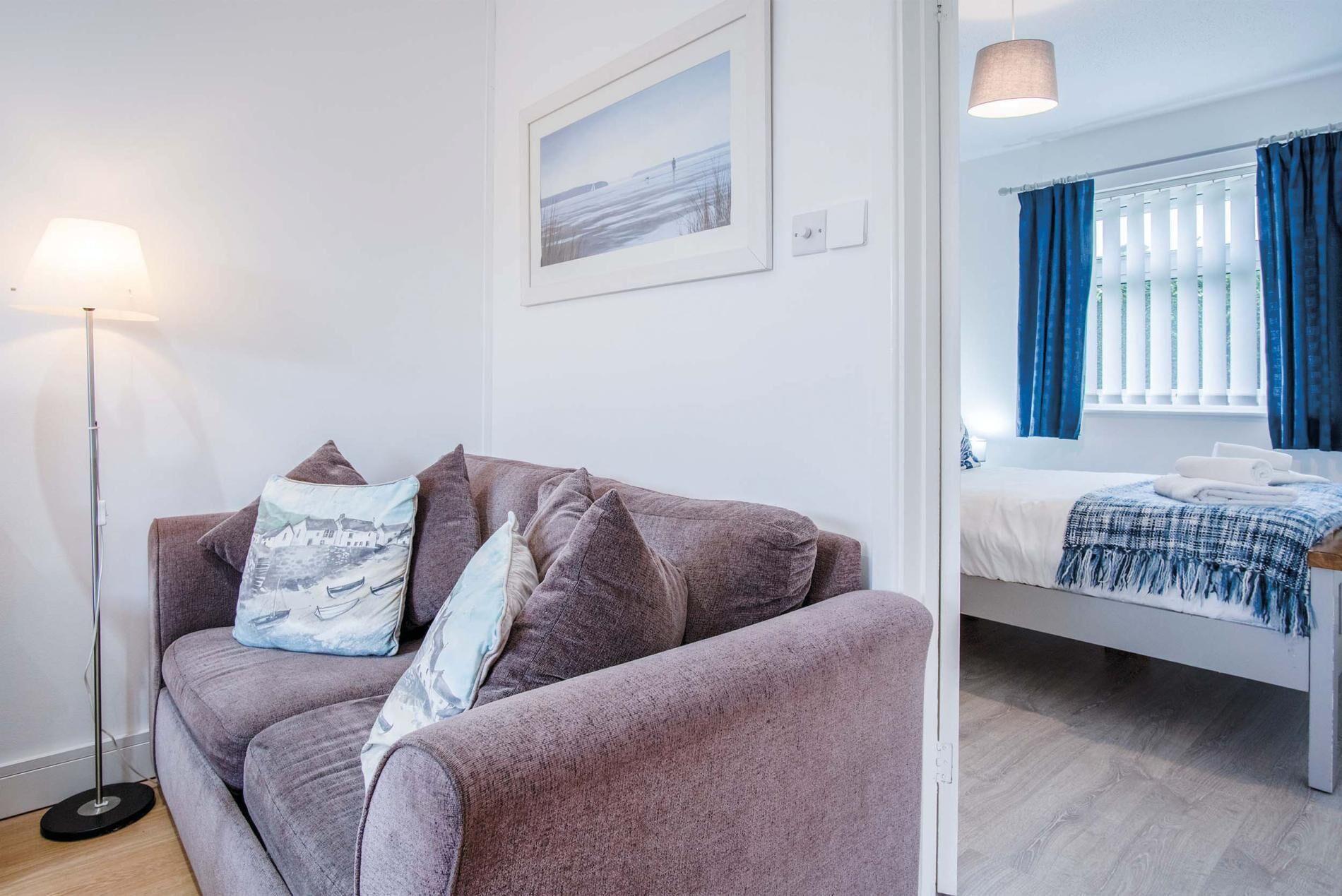 Chalet (2 Bedrooms) | Living area | TV, DVD player