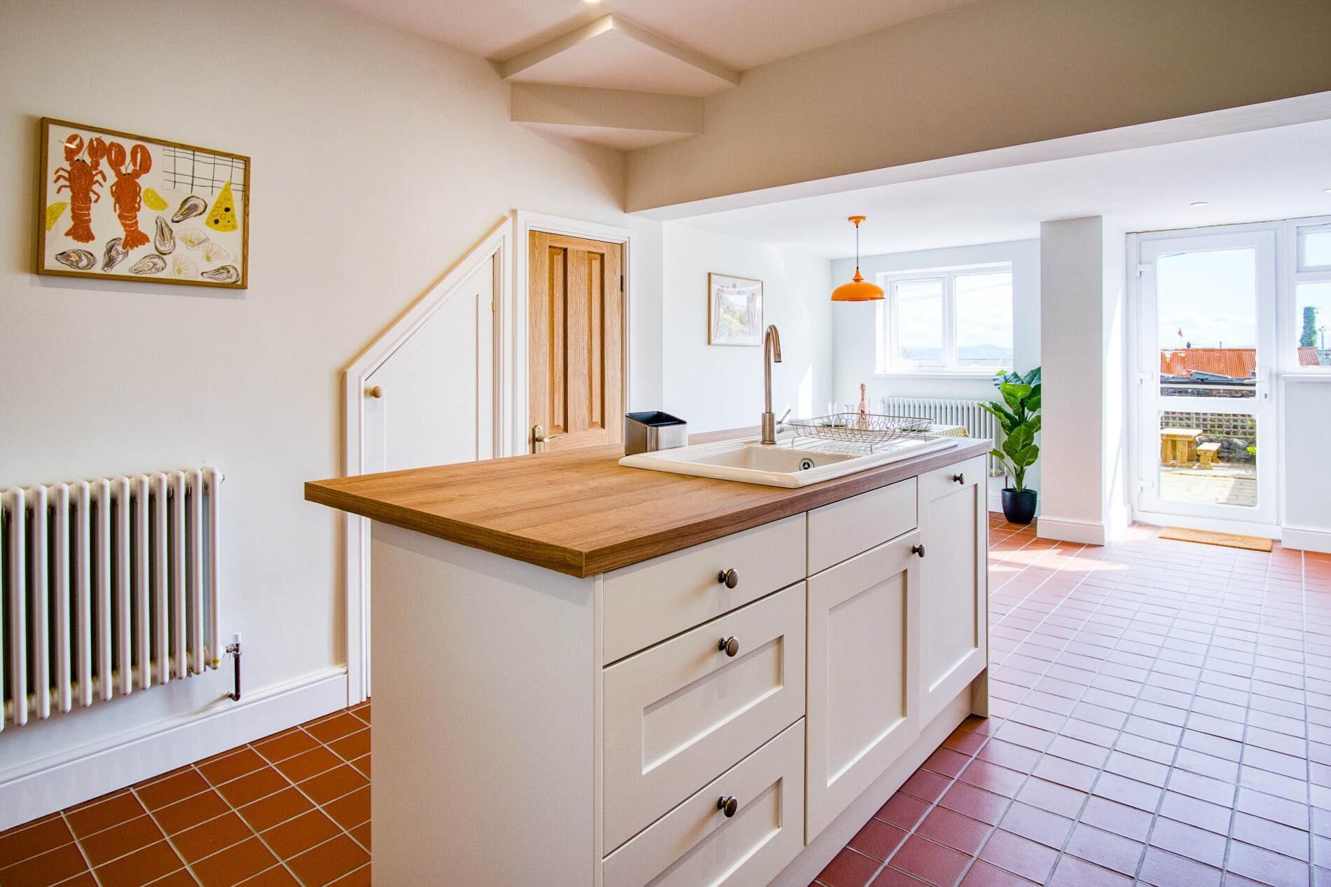 Microwave, oven, highchair