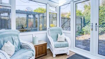 30-inch flat-screen TV with digital channels