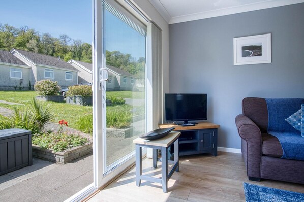 Televisión de 34 pulgadas con canales digitales 