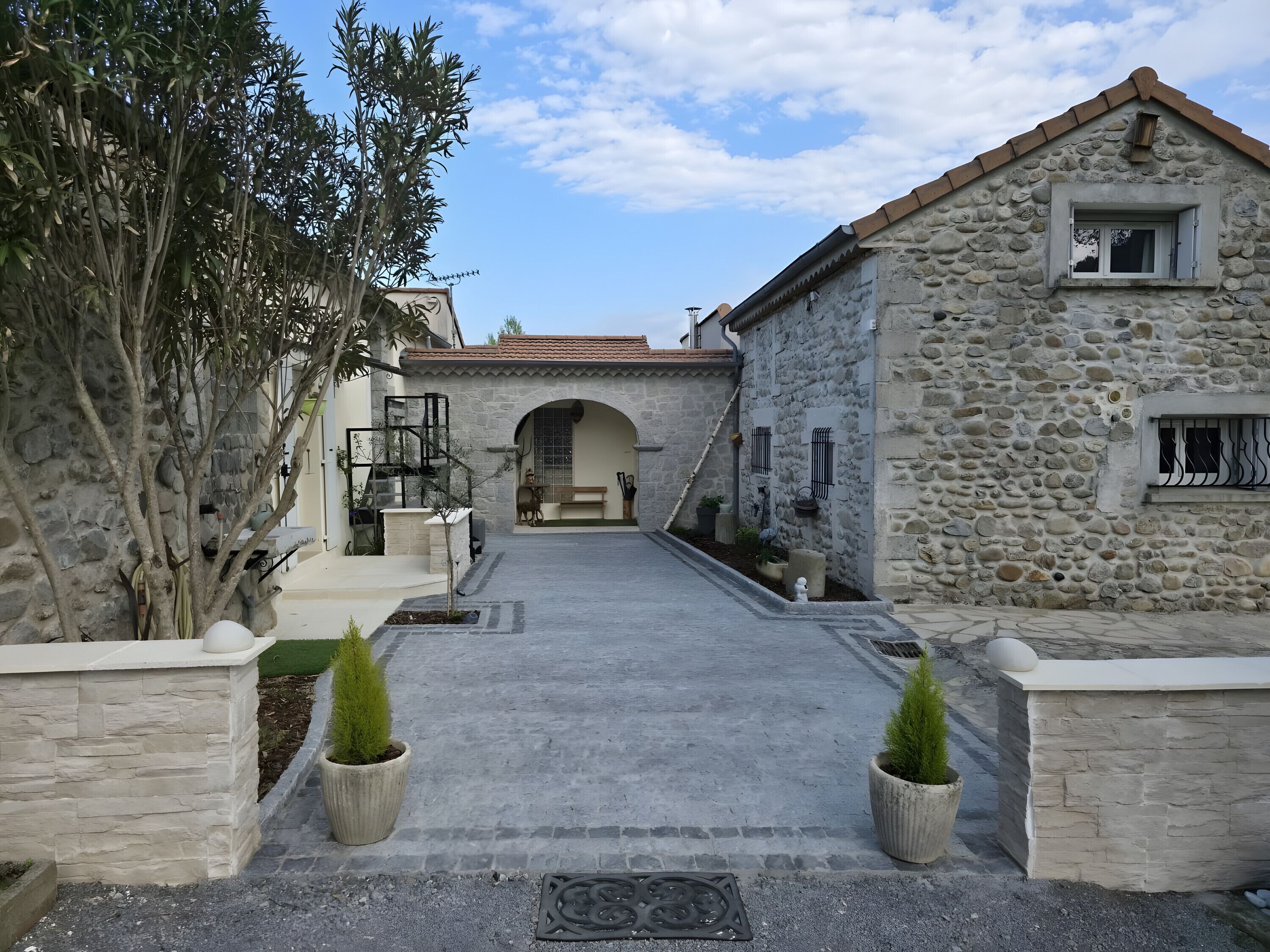 Enceinte de l’hébergement