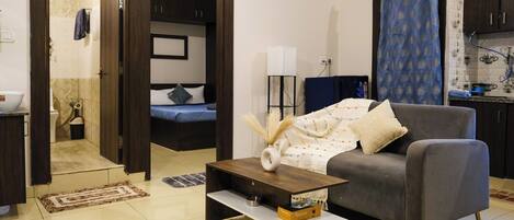 1 Schlafzimmer, Schreibtisch, Bügeleisen/Bügelbrett, kostenloses WLAN