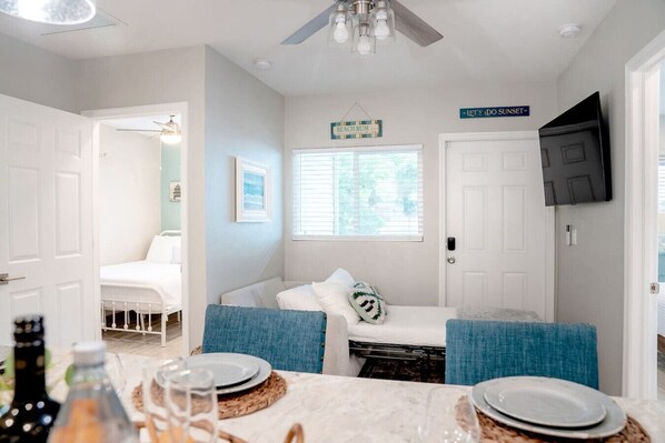 4 bedrooms, iron/ironing board, travel crib, WiFi