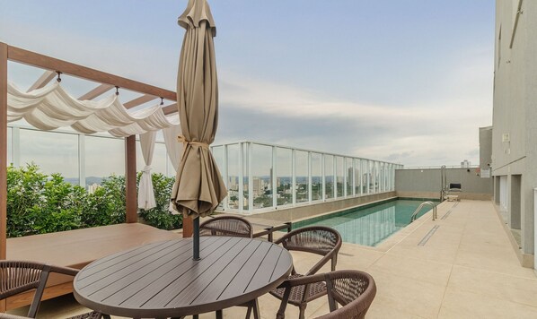 Apartment | Outdoor dining - Apt in Condo w/ Pool in Goiania Ksp1304 (Goiânia)