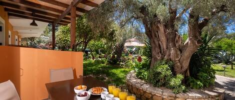 4 人部屋 コートヤードビュー | テラス / パティオ