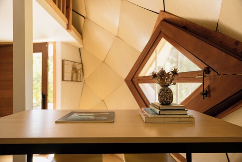 Charming Bioceramic Zome on a private 80-acre sanctuary in the Lost Sierra