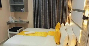 디럭스 더블룸 | 무료 WiFi, 침대 시트