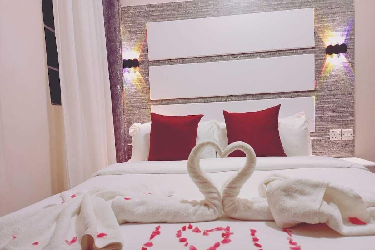 Wifi gratis y ropa de cama 