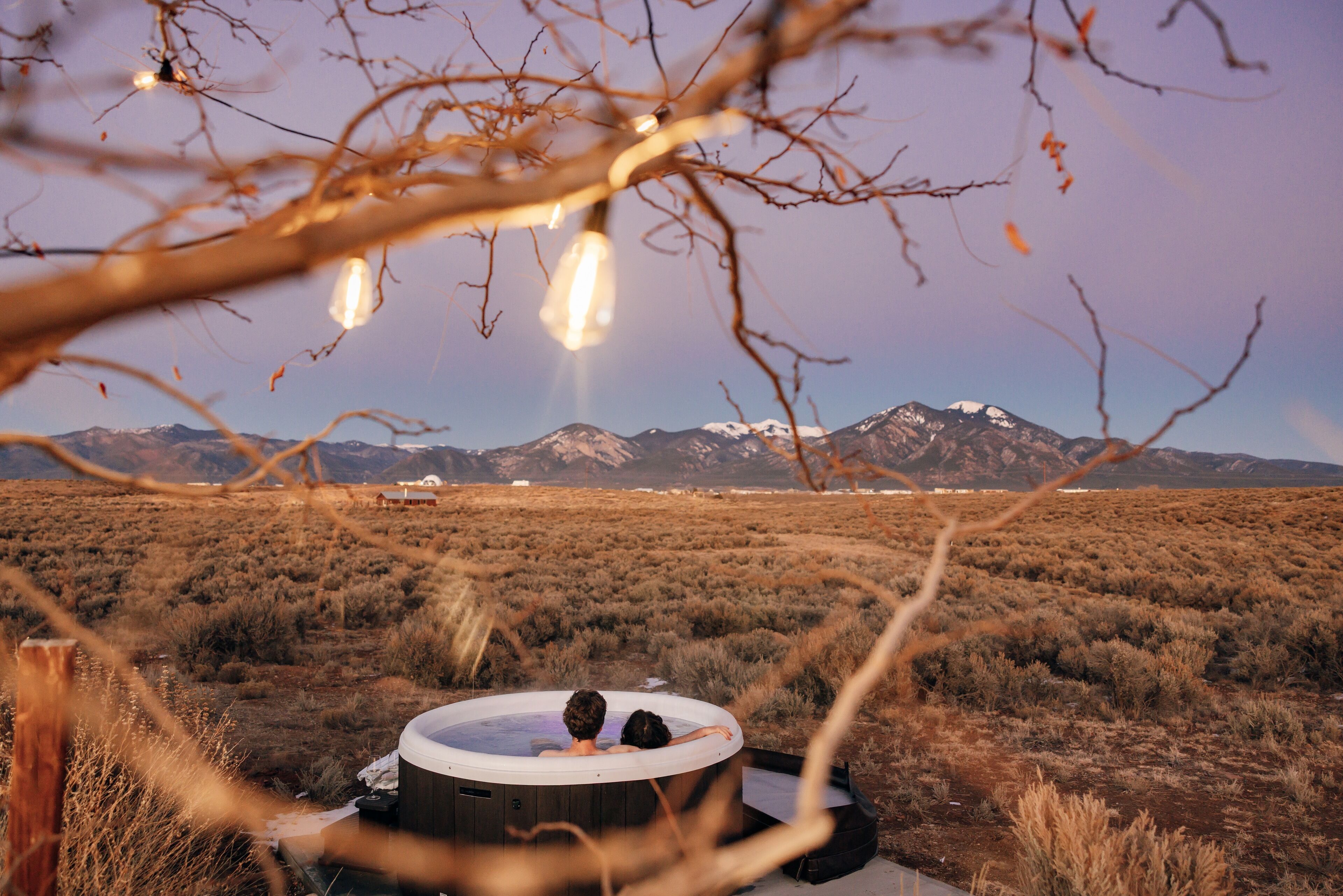 Tina de hidromasaje al aire libre
