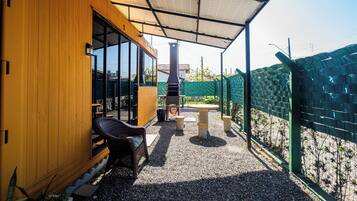 Fassade der Unterkunft