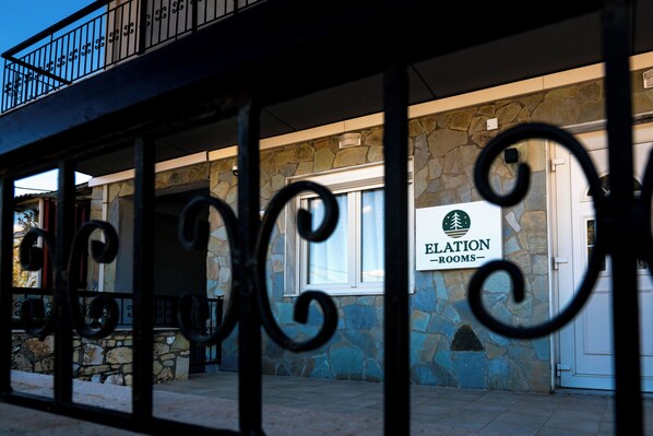 Facciata della struttura