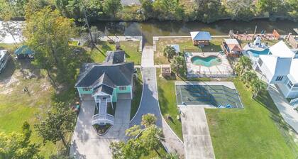 Waterfront Home w/ Pool & Boat Ramp | Beach Nearby