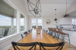 Dining - 6103 - Sunset Estate, Spacious 6BR semi-oceanfront home in Nags Head, perfect for 12 guests. (Nags Head)