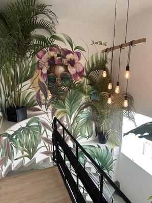 Living area - LA SELVA HOSTEL (Mexico City)