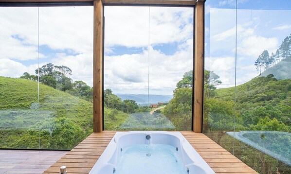 Basic Cabin | Interior - Cabana c\ Jacuzzi prox. de Florianópolis VST026 (Anitapolis)