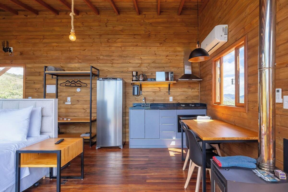 Basic Cabin | Private kitchen | Cookware/dishes/utensils