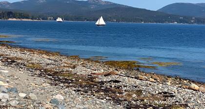 Private R-O-W to beach – View of Cadillac Mtn.