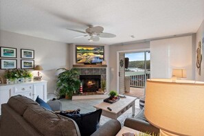 Condo, Multiple Beds, Patio (No Plans Paradise) | Living area