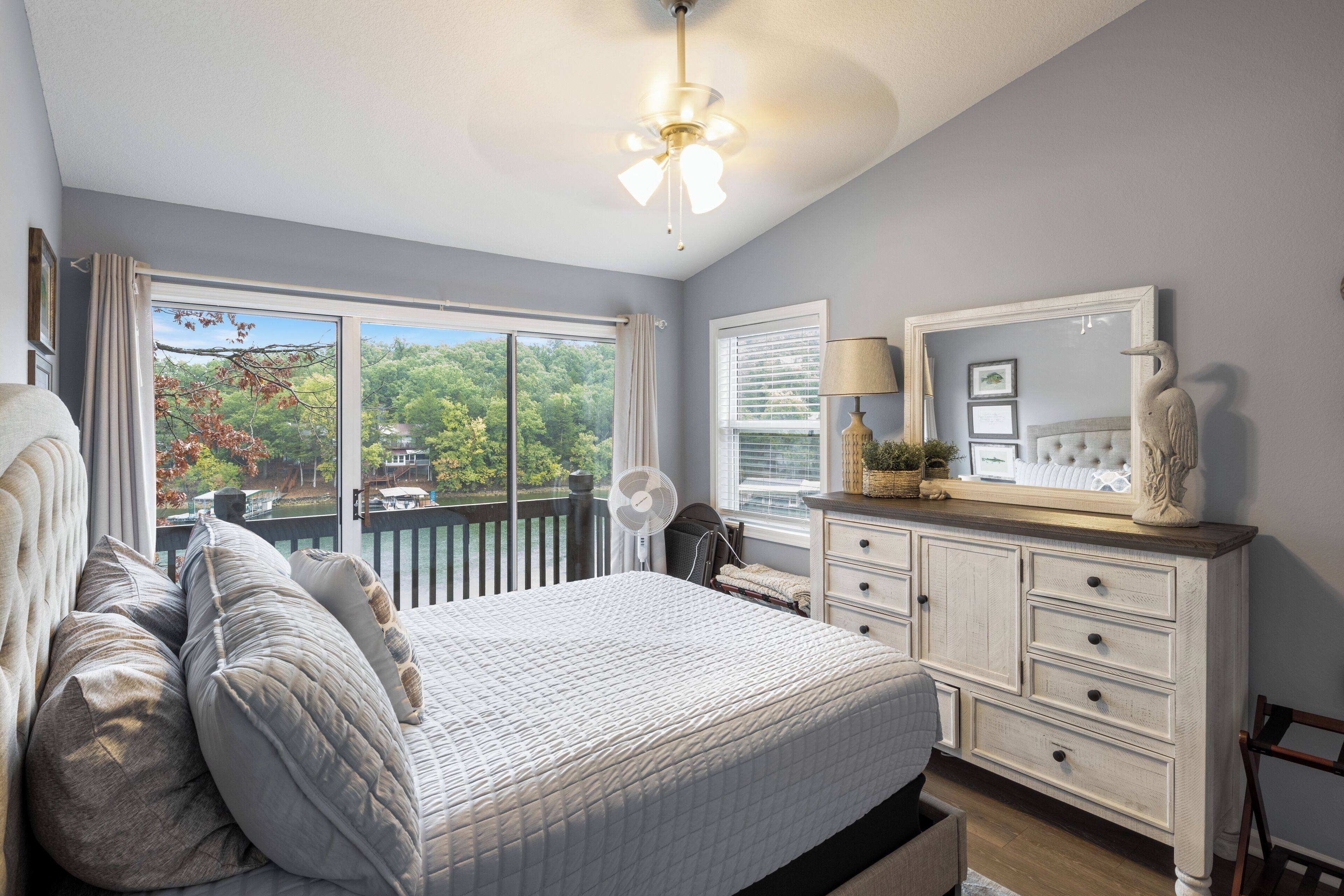 House, Multiple Beds, Patio (Living the Dream at Hickory Cove) | 3 bedrooms, individually decorated, individually furnished, bed sheets