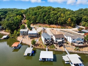 Exterior - Expansive Deck, Private Dock, Boat Slip and Stunning Views (Climax Springs)