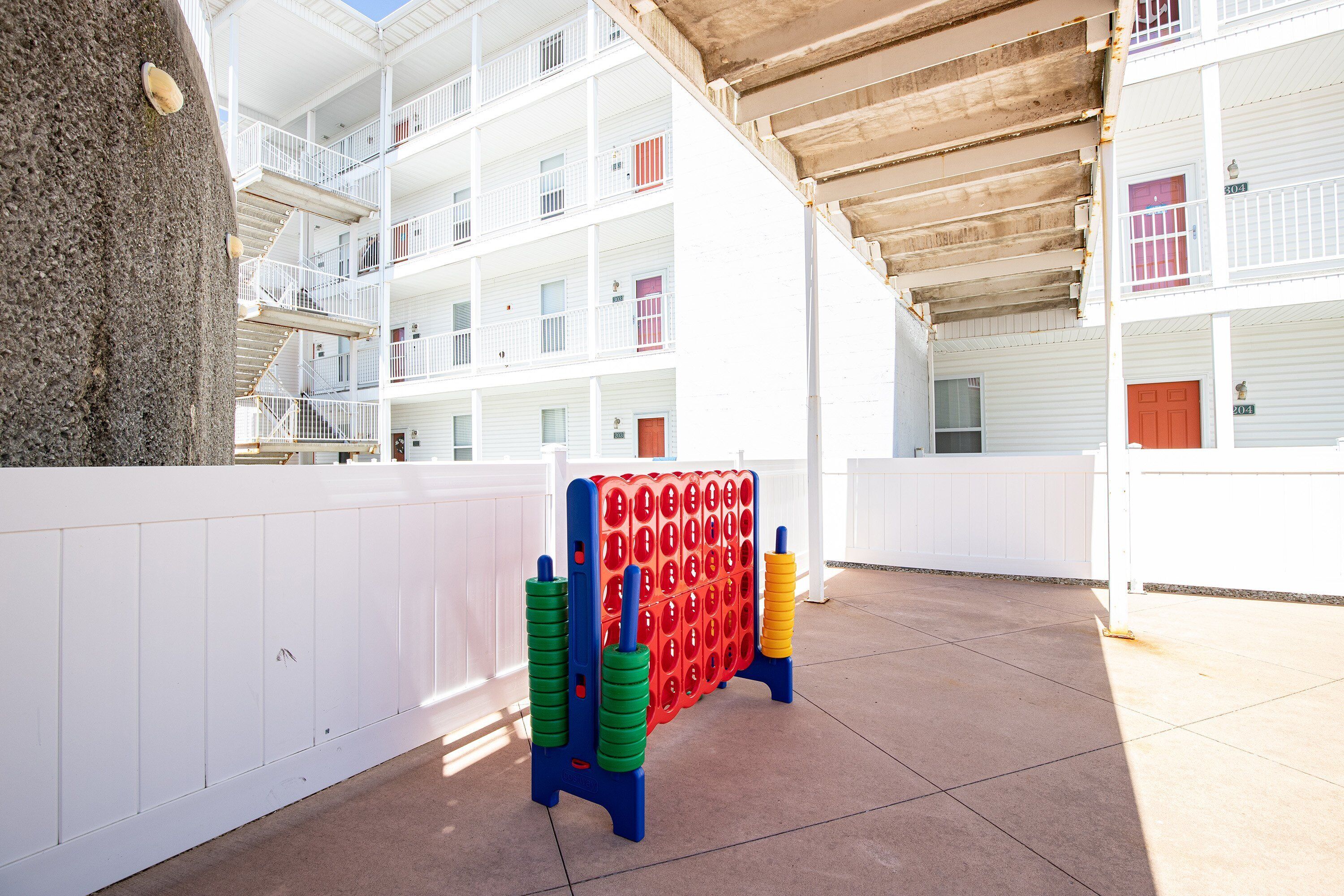 公寓客房, 多張床, 庭院 (Island Oasis) | 露台/庭院