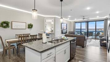 Appart'hôtel, plusieurs lits, patio (Lake Loft) | Intérieur