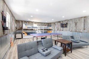 House, Multiple Beds, Pool Access (Jump N Jupiter) | Game room - Private Lakefront Pool, Amazing Dock Sleeps 26 (Camdenton)