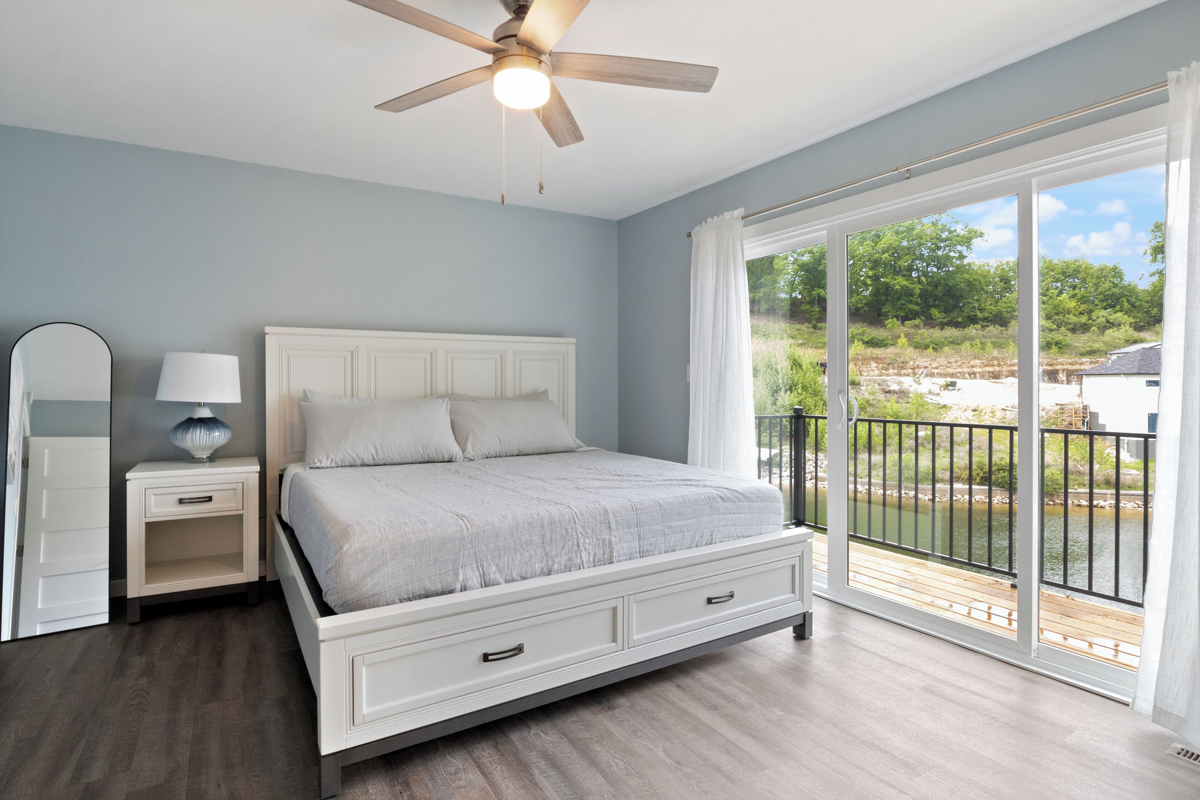 公寓客房, 多張床, 庭院 (Castaway Cove Unit 7) | 3 間臥室、獨特裝潢、布置獨特、床單