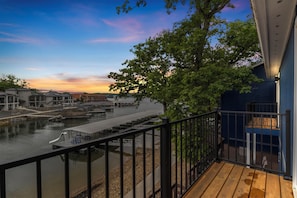 Terrace/patio - Our Cove Retreat - Perfect for Wave-free Swimming, Tanning & Prime Location Fun! (Lake Ozark)