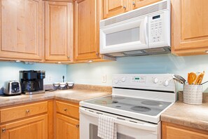 公寓客房, 多張床, 庭院 (Paradise Point) | 私人廚房