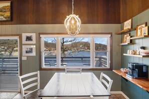 House, Multiple Beds, Patio (Red Trout Cabin) | 2 bedrooms, individually decorated, individually furnished, bed sheets - Fishing, Boat Slip, Morning Coffee, Picturesque View (Sunrise Beach)