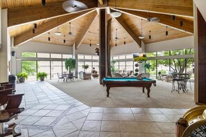 Game room - Nautical-inspired Lakefront Unit w/ Awesome Views (Osage Beach)