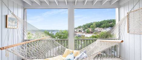 Appartement, meerdere bedden, patio (Bellabello!) | Kameruitzicht