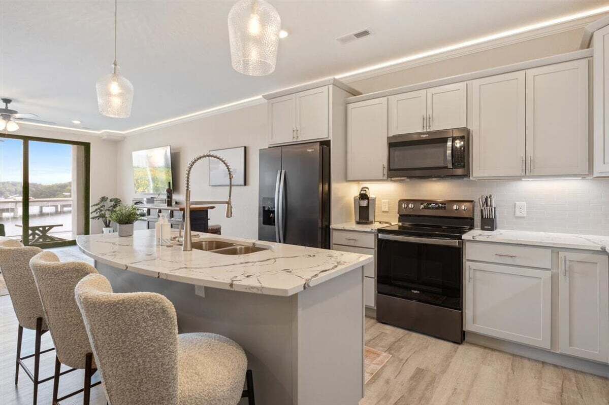 Leilighet, flere senger, adgang til basseng (The Nest on 4th) | Eget kjøkken