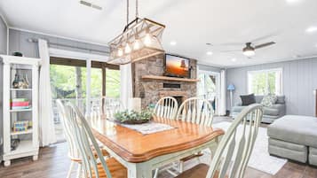 House, Multiple Beds, Patio (Lakation At Waters Edge) | Private kitchen