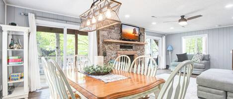 House, Multiple Beds, Patio (Lakation At Waters Edge) | Private kitchen