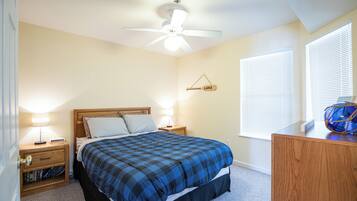 2 habitaciones, decoración personalizada y muebles diferentes