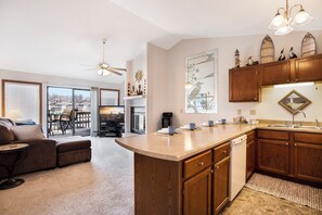 Lejlighed - 2 queensize-senge - adgang til pool (Pelican Point) | Interiør