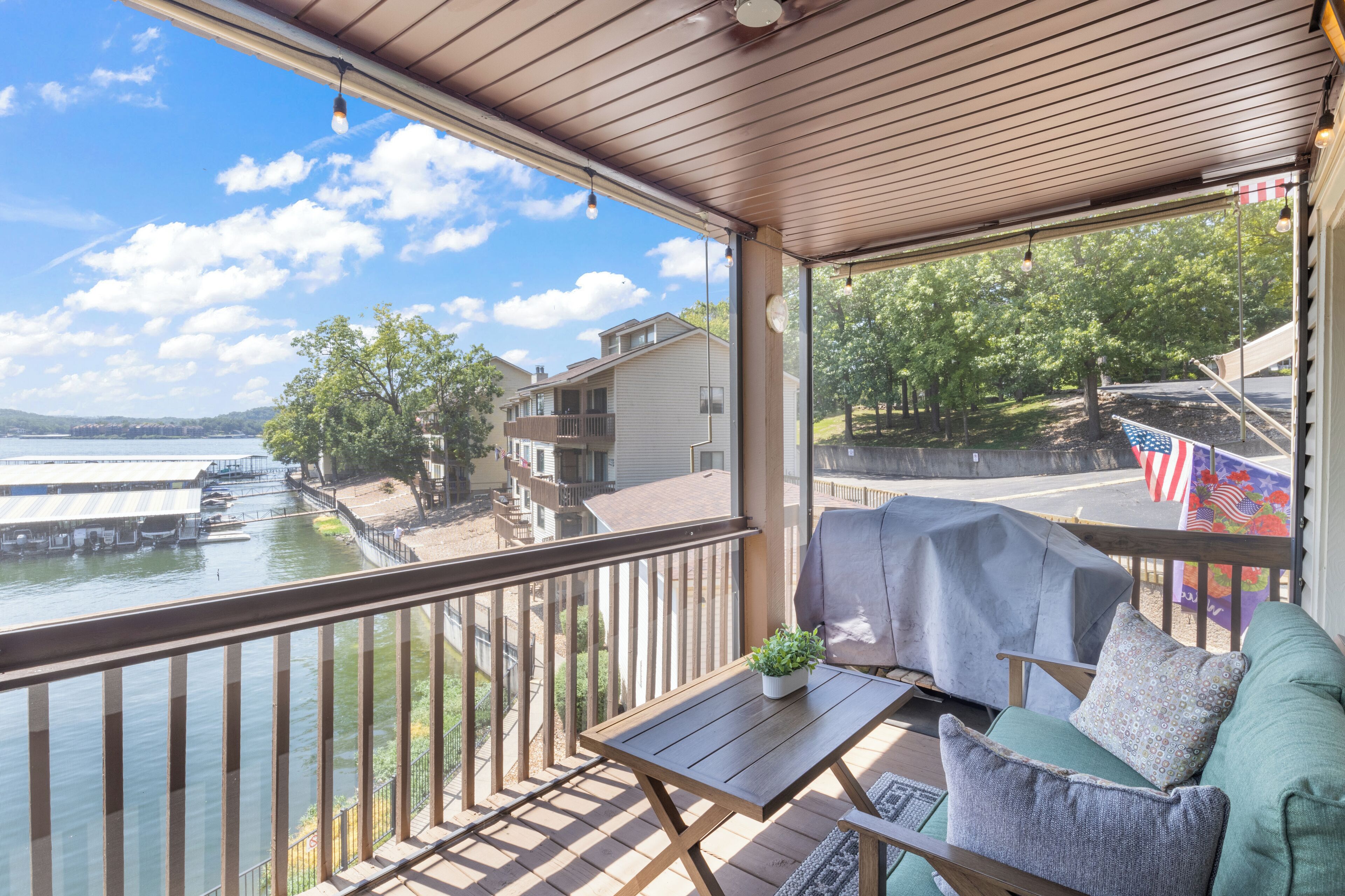 Condo, 1 cama Queen size y sofá cama, acceso a la alberca (Wren's Nest for Two) | Vista desde la habitación