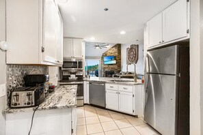 Lägenhet - flera sängar - uteplats (Penthouse in the Park) | Eget kök