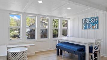 House, Multiple Beds, Patio (Lucy Landing) | 3 bedrooms, individually decorated, individually furnished, bed sheets