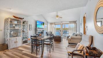 Condo, Multiple Beds, Pool Access (Poolside at BreakWater Bay) | Living area