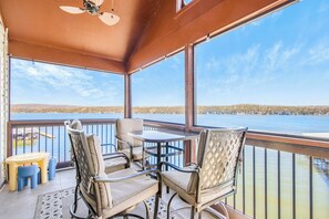 View from room - Poolside Condo With Amazing Lake Views & Design (Osage Beach)