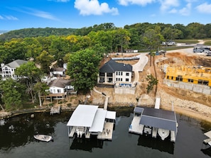 Exterior - Huge Private Dock w/ 2 Slips + 2pwc, Beautiful Views, Lakeside Hot Tub, Pool & Pickleball (Sunrise Beach)