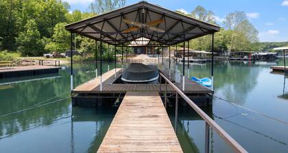 New! 2 Homes-firepit, Hot Tub, Huge Yard and Dock