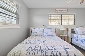 House, Multiple Beds, Patio (Sunrise Shores) | 4 bedrooms, individually decorated, individually furnished, bed sheets